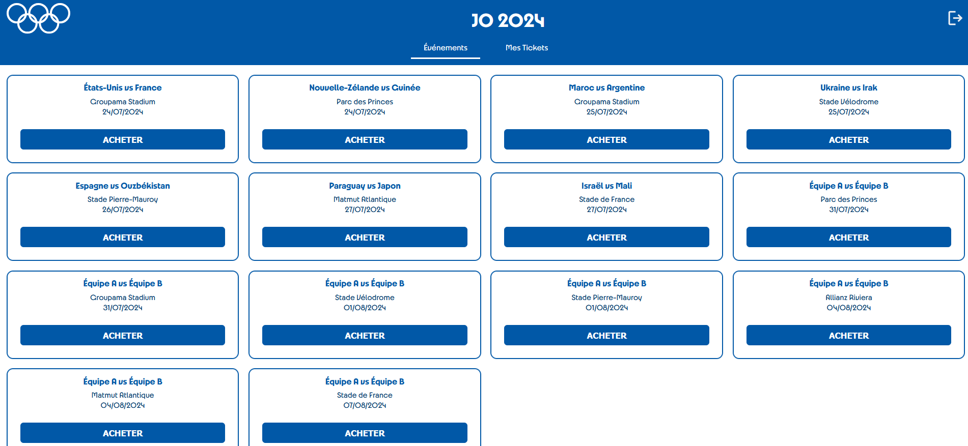 Interface utilisateur